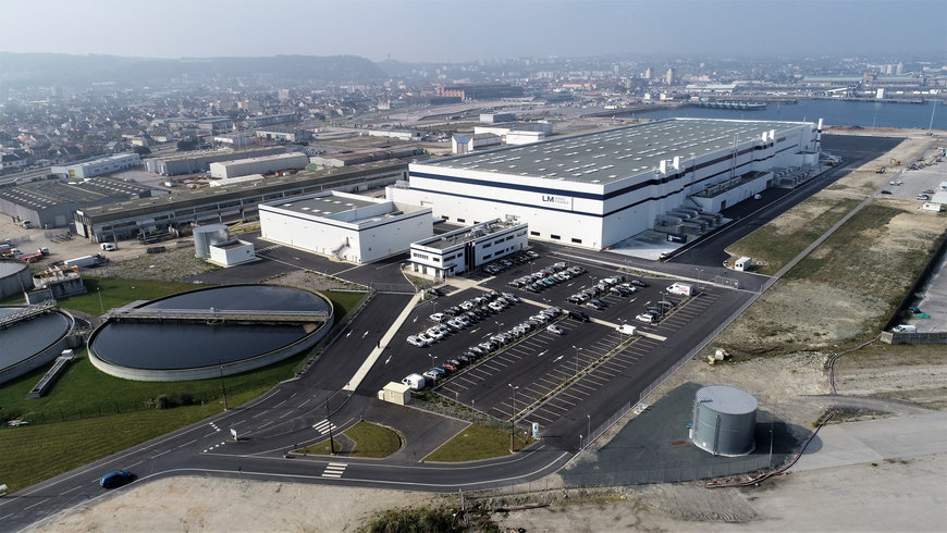 General Electric inaugure sa nouvelle usine de pales d’éoliennes à Cherbourg